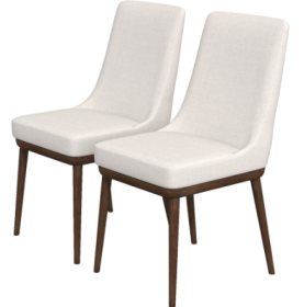 Mid-Century Modern Dining Chair  Set Of 2  For Living Room Bedroom Outdoor Lounge