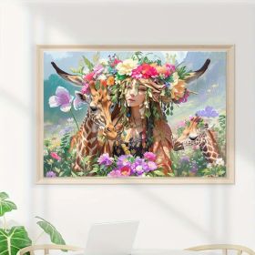 5DDIY Diamond Painting Set - Full Diamond Round Water Diamond Art (Option: Code24)