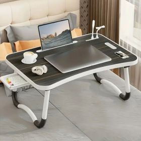 Injection Moulded Folding Table With Cup Holder (Option: W13724776)